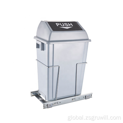 Kitchen Pull Out Waste Bin Wholesale Soft Close Sliding Pull Out KitchenTrash Bin Factory